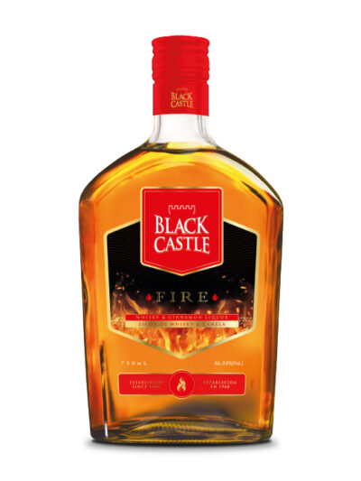 WHISKY BLACK CASTLE FIRE 75 CL