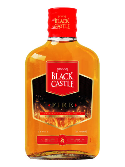 WHISKY BLACK CASTLE FIRE 200ML