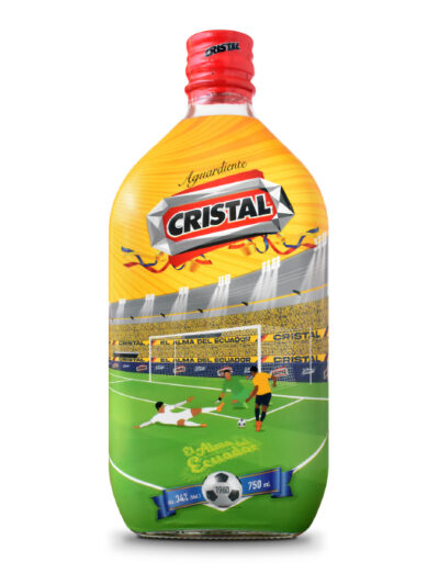 CRISTAL AGUARDIENTE 1960 750C EDICION ESP (MUNDIALISTA)