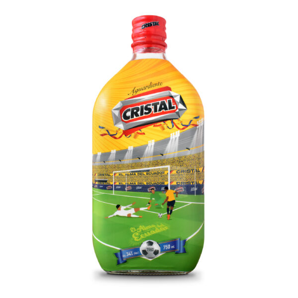 CRISTAL AGUARDIENTE 1960 750C EDICION ESP (MUNDIALISTA)